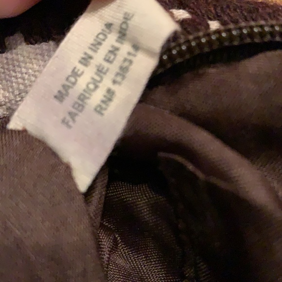 Quagga Aztec brown crossbody bag - Picture 6 of 12